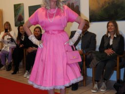 Fashion Show in der Contemplor Galerie Wien am 14. 03. 2024